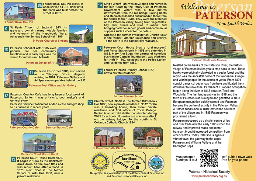 Paterson walk front page
